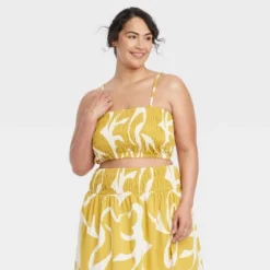 Women's Slim Fit Smocked Tiny Top - A New Day™ 13 Women's Slim Fit Smocked Tiny Top - A New Day™ -A New Day GUEST 005c4d1c e085 49a6 8bc9 60ce411d6a8c