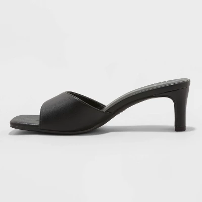 Women's Lindie Mule Heels - A New Day™ 2 Women's Lindie Mule Heels - A New Day™