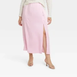 Women's Satin Slip Skirt - A New Day™ Light Pink -A New Day GUEST 0b7fc493 772b 4268 9224 fa50a0ba3cca