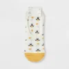 Women's Bee 3pk Liner Socks - A New Day™ Ivory/Gold/Heather Gray 4-10: Cotton Blend, Seamless Toe, Hidden Gel Heel Grip 2 Women's Bee 3pk Liner Socks - A New Day™ Ivory/Gold/Heather Gray 4-10: Cotton Blend, Seamless Toe, Hidden Gel Heel Grip -A New Day GUEST 1002b5f6 3054 4bd2 9dc7 42b6163f9722