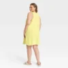 Women's Terry Mini Tank Shift Dress - A New Day™ Yellow 4X 2 Women's Terry Mini Tank Shift Dress - A New Day™ Yellow 4X -A New Day GUEST 135440b4 b5fd 45f9 9cd8 7bc81b513635