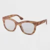 Women's Cateye Blue Light Filtering Glasses - A New Day™ Tan -A New Day GUEST 198d5530 a0a9 4e0d 888b e85f5e6efd54