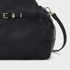 Belted Satchel Handbag - A New Day™ Black -A New Day GUEST 1a6afb6b e31a 4a95 b2ce 83f81487c1d1