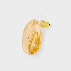 Smooth Pear Drop Earrings - A New Day™ Gold: Nickel-Free Metal, Post Closure, 1.5" Length -A New Day GUEST 1b737a76 1f64 4521 9213 d91e8ddab0e5