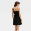 Women's Bow Mini A-Line Dress - A New Day™ Black -A New Day GUEST 205177a6 de3d 4c3c 9e70 413a187964ed