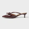 Women’s Odelia Heels With Memory Foam Insole – A New Day™ Burgundy -A New Day GUEST 2a59dcb1 e8e8 4d98 a4a5 4a58b419cd3e