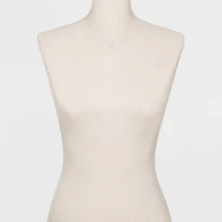 Sterling Silver With Floating Cubic Zirconia Pendant Necklace - A New Day™ Silver