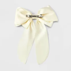 Satin Bow Hair Barrette - A New Dayâ„¢