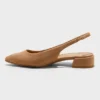 Women's Elle Slingback Pointed Toe Heels - A New Day™ -A New Day GUEST 448c00af fa5b 4bc7 bdf4 534f002b5f7a