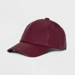 Faux Leather Baseball Hat - A New Day™ -A New Day GUEST 4d7f989a eadf 4665 bbe4 96672fb0b004