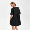 Women's Short Sleeve Swing Mini A-Line Dress - A New Day™ Black -A New Day GUEST 51bbb44c 35ad 4eea ac96 d17628888934