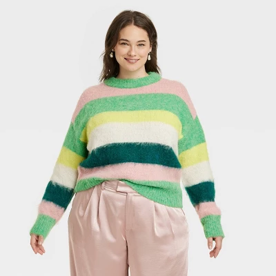 Women's Crewneck Brushed Pullover Sweater - A New Day™ 5 Women's Crewneck Brushed Pullover Sweater - A New Day™ - Image 3