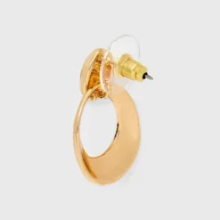 Drop Door Knocker Earrings - A New Day™ Gold -A New Day GUEST 606304fe b0dc 4dda 8c64 ea2e3eb3f34b