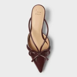 Women’s Odelia Heels With Memory Foam Insole – A New Day™ Burgundy -A New Day GUEST 63236eef 05e1 4ef5 bb7e a79bec3c36b8