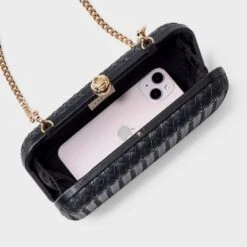 Woven Minaudiere Clutch Crossbody Bag - A New Day™ -A New Day GUEST 6571033a 73c7 4c5f 9e09 b44a65d5bc3f