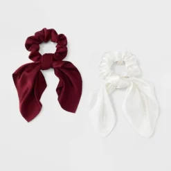 Classic Short Tail Hair Twister Set 2pc - A New Day™ Red/White -A New Day GUEST 68a8cdc5 9dac 4b88 88e5 19230e424733