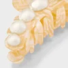 Jumbo Plastic Pearl Claw Hair Clip - A New Day™ Ivory: Hair Accessories For Styling 1 Jumbo Plastic Pearl Claw Hair Clip - A New Day™ Ivory: Hair Accessories For Styling -A New Day GUEST 69a3a281 72bc 4e6c 97d5 84579a68a9d5