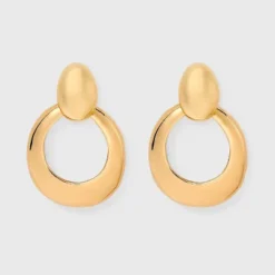 Drop Door Knocker Earrings - A New Day™ Gold -A New Day GUEST 69d181b3 4ded 48d2 acd5 e7a33069fce2