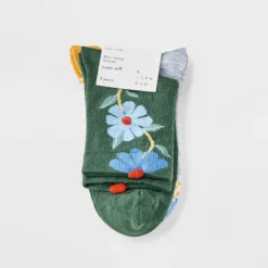 Women's 3pk Mid Crew Socks - A New Day™