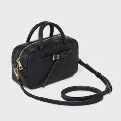Small Satchel Crossbody Bag - A New Day™ Black -A New Day GUEST 7c1a50da 9143 4e26 93c5 a8482af89a65