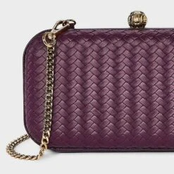 Woven Minaudiere Clutch Crossbody Bag - A New Day™ Dog Dark Red -A New Day GUEST 7d9568e3 9dd9 4d67 895d 2568917f1aef