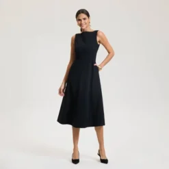 Women's Tailored Midi Dress - A New Day™