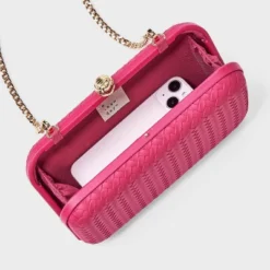 Woven Minaudiere Clutch Crossbody Bag - A New Day™ -A New Day GUEST 8d78963e c22d 4c2c 9980 870cb93d644c