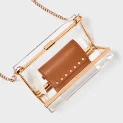 Clear Minaudiere Crossbody Bag - A New Day™ -A New Day GUEST 953c5407 cbe7 4234 a611 fd9cd02c0746