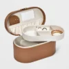 Oval Jewelry Organizer Box With Mirror - A New Day™ Brown -A New Day GUEST 97b333ea d6c9 41fe b8c9 0fa87cba08c6