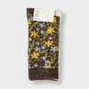 Women's Floral & Striped 3pk Crew Socks - A New Day™ Brown Heather/Burgundy/Ivory 4-10 -A New Day GUEST 9f81a2b6 0534 4b4d 8e95 2bd54f260279
