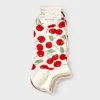 Women's Cherries 3pk Low Cut Socks - A New Day™ Ivory/Red 4-10 1 Women's Cherries 3pk Low Cut Socks - A New Day™ Ivory/Red 4-10 -A New Day GUEST a707dc67 a0fb 4f6a 852e addcc249a014