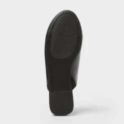 Women’s Karina Mule Flats With Memory Foam Insole – A New Day™ Black -A New Day GUEST a80a82b0 3b3d 4721 93f4 d47c73227801