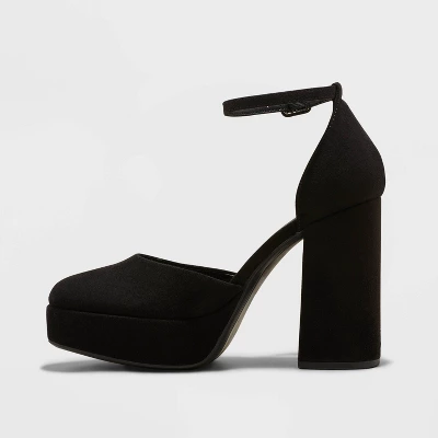 Women's Noir Platform Pumps - A New Day™ 3 Women's Noir Platform Pumps - A New Day™