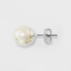Faux Pearl Stud Earring Set 3ct - A New Day™ Silver: Glass, Brass, Nickel-Free Metal, Post Closure, 0.25" Dimensions 1 Faux Pearl Stud Earring Set 3ct - A New Day™ Silver: Glass, Brass, Nickel-Free Metal, Post Closure, 0.25" Dimensions -A New Day GUEST af1a0c76 4fe4 475f 8a42 4c6ce7fcc182