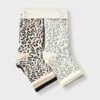 Women's Leopard & Solid Ribbed 6pk Ankle Socks - A New Day™ Black/Gray/Ivory 4-10 -A New Day GUEST af8f3443 d802 415c 9c94 3537036d3bd4