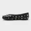 Women’s Sammie Studded Ballet Flats With Memory Foam Insole – A New Day™ Black -A New Day GUEST afa0ab99 9a06 48f7 b6c9 e3c57aabbe16