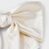 Satin Bow Hair Barrette - A New Day™ Ivory -A New Day GUEST b5dc4881 a82a 4be5 95bd 8dcf84a13613