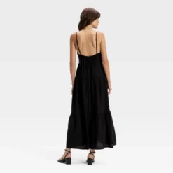 Women's Tiered Maxi A-Line Dress - A New Day™