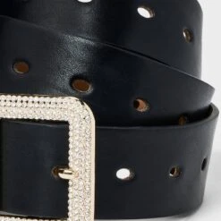 Women's Square Buckle Belt - A New Day™ Black -A New Day GUEST c1ad5196 166d 400e b3a1 db34c357644f