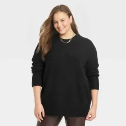 Women's Crewneck Tunic Pullover Sweater - A New Day™ -A New Day GUEST c8b09cda b3c7 4331 b3c6 c7f26e7765f3