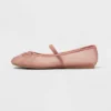 Women’s Rosa Mesh Bow Mary Jane Flats – A New Day™ Pink -A New Day GUEST d453be71 12bb 4bf6 b052 eb10a1967f69