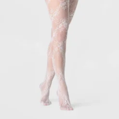 Women's Floral Net Tights - A New Day™ White 5 Women's Floral Net Tights - A New Day™ White -A New Day GUEST d5dd6f6d 5555 4653 953b 0bbf2c662204