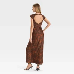 Women's Woven Open Back Maxi Dress - A New Day™
