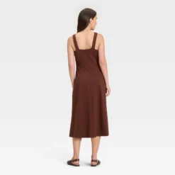 Women's Ponte Knit Midi Dress - A New Day™