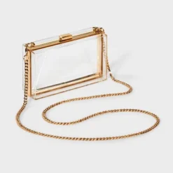 Clear Minaudiere Crossbody Bag - A New Day™ -A New Day GUEST edd3c89e 9df0 47dc b5a1 9618d537d5a8